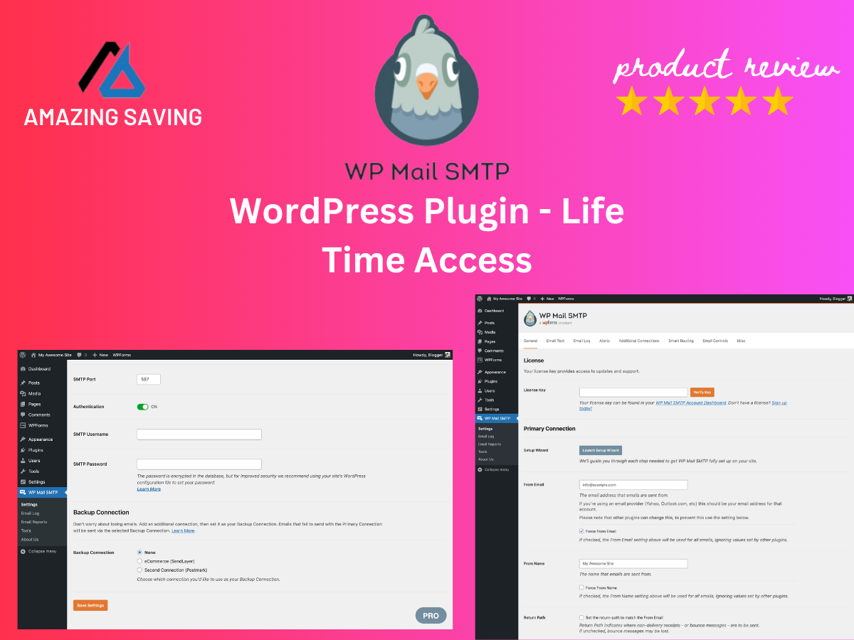WP Mail SMTP Pro - WordPress Plugin Download