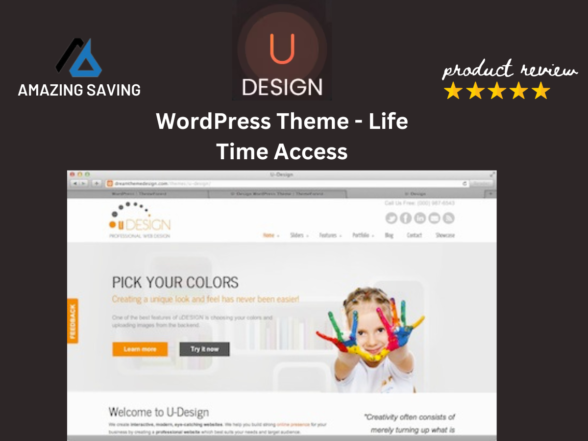 Udesign GPL 4.1.0 - WordPress theme Download